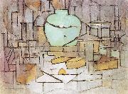 Piet Mondrian Still Life with Gingerpot II oil painting artist